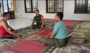 Babinsa Koramil 2302/Bojonegara, Komsos Membahas Kebersihan Masjid