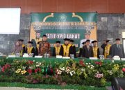 PJ Bupati Lahat Muhammad Farid.,S.STP.M.Si hadiri yudisium dan wisuda sarjana strata I Angkatan XXII