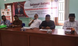 Beliadi Sebarluaskan Perda Kepariwisataan di Desa Lintang