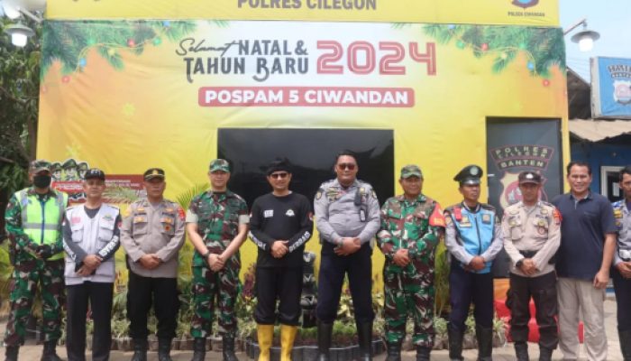 Dandim 0623/Cilegon Monitoring Pos PAM : Mengantisipasi Lonjakan Wisatawan Menuju Anyer