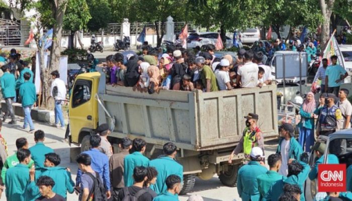 Gelar Demonstrasi di Gedung BMA, Mahasiswa Aceh Usir Paksa Pengungsi Rohingya