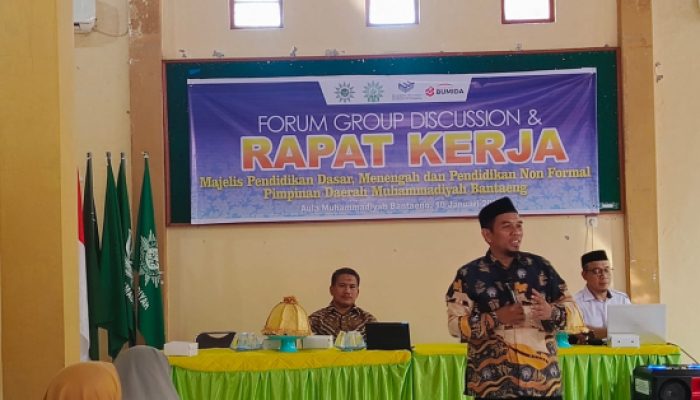 DIKDASMEN Muhammadiyah adakan FGD Via Hybrid