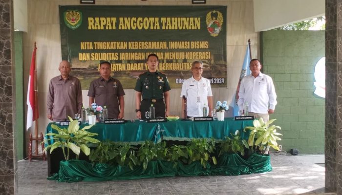 Dandim 0623/Cilegon Membuka Kegiatan RAT Ke-34 Primkop Kartika Baja