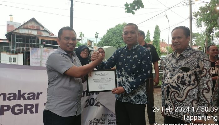 Jelang Konferensi, PGRI SMK Bantaeng Laksanakan Arisan Gagasan