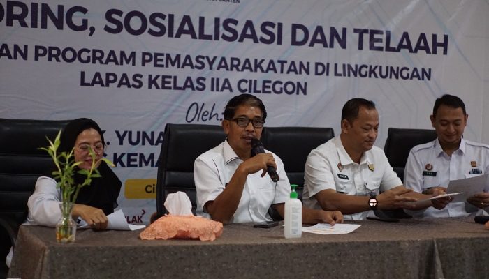 Perkuat Program Pemasyarakatan, Lapas Cilegon Terima Kunjungan PK Ahli Utama Ditjenpas