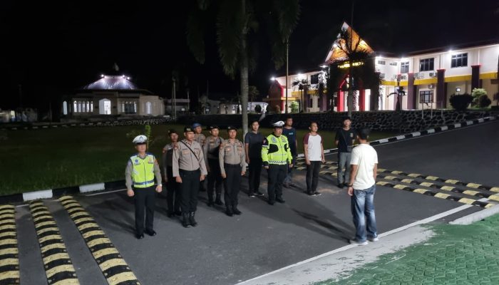 Jaga Situasi Kamtibmas, Polres Bangka Lakukan Kegiatan Rutin yang Ditingkatkan (KRYD)