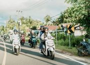 Pesona Stylo 160 Terus Eksis, Honda Babel Gelar Rolling City Belitung