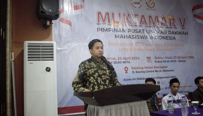 Muktamar V PP LIDMI Menetapkan Andi Muhammad Shalihin Sebagai Ketua Umum PP Periode 2024-2026