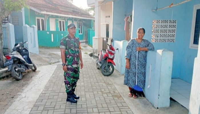 Babinsa Koramil 2303/Pulomerak, Puan Ter Mendata Kontrakan