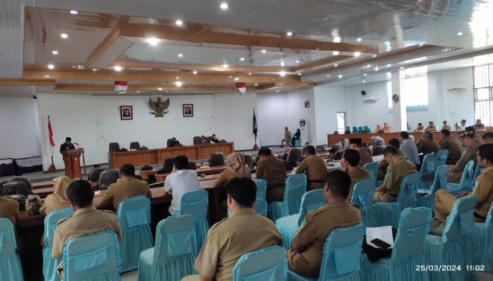 Bupati Bangka Mengatakan LKPJ Bupati Bangka Tahun 2023 Disusun untuk Memenuhi Amanat