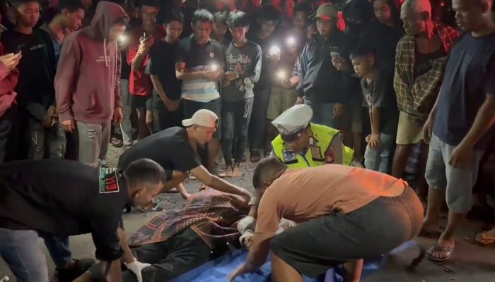 Tragis! Tabrak Lari di Jalan Poros Takalar-Makassar, Pria Muda Tewas di Tempat