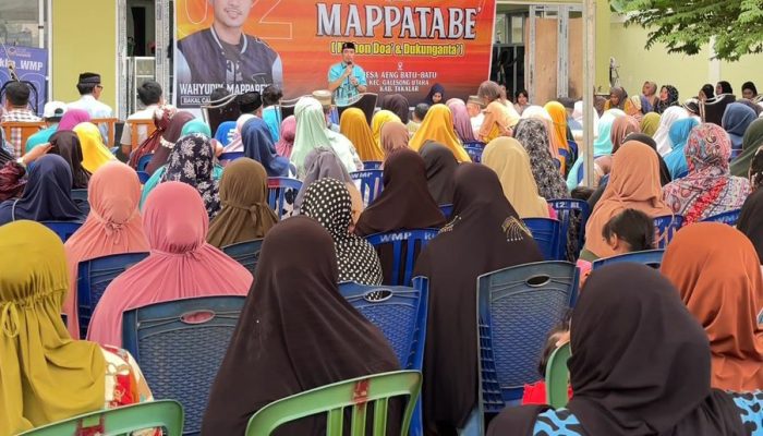 Konsolidasi Pilkada 2024, Wahyudin Mapparenta Gelar Acara Mappatabe