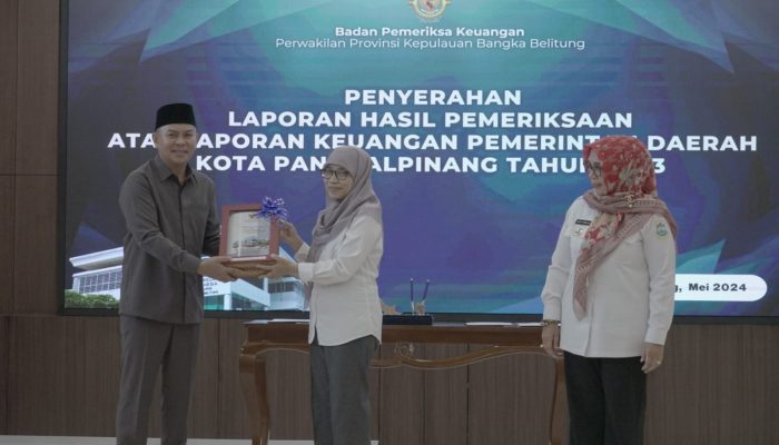 Pemkot Pangkalpinang Raih Opini Wajar Tanpa Pengecualian untuk Ketujuh Kalinya