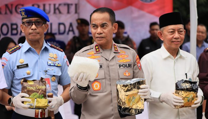 Polda Sulsel Musnahkan Puluhan Kilo Narkoba dalam Pengungkapan 4 Bulan Terakhir