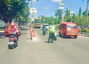 Polres Takalar Terjunkan Satlantas Amankan Jam Pulang Sekolah