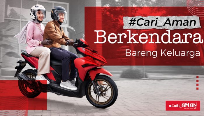 Tips Aman Berkendara dengan Keluarga Menggunakan Sepeda Motor Ala Honda Babel