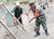 Babinsa Koramil 2304/Anyer, Karbak Pembangunan Rumah Warga