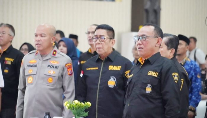 Pelantikan Pengurus DPC GRANAT Cilegon : Walikota Cilegon Mengajak Untuk Memberantas Peredaran Narkoba di Kota Cilegon