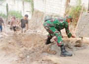 Babinsa Koramil 2306/Mancak, Karbak Pembuatan Saluran Air