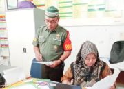 Babinsa Koramil 2304/Anyer, Puan Ter Pendataan Bantuan Sosial