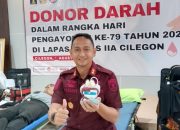 Semarak Hari Pengayoman ke 79, Lapas Cilegon Aksi Donor Darah Untuk Kemanusiaan