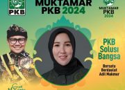 Hj. Fadilah Fahriana, Sebut Selamat Atas Muktamar PKB 2024, ‘PKB Solusi Bangsa, Bersatu Berdaulat Adil Makmur’