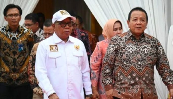 I Made Bagiasa Anggota DPRD Lampung Dampingi Gubernur Resmikan Pasar UMKM di Pekor Way Halim