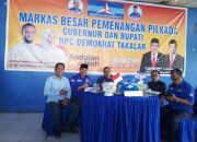 Daeng Manye Resmikan Markas Besar Pemenangan Pilkada di DPC Demokrat Takalar