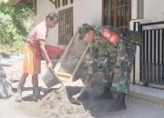 Babinsa Koramil 2304/Anyer, Karbak Pembangunan Rumah Warga