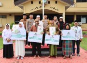 Polres Maros Dan Baznas Salurkan Bantuan Program Sosial Amil Zakat Ke Mustahid