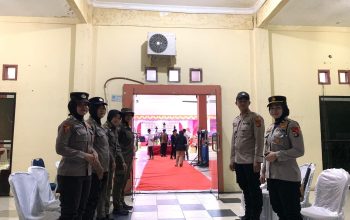 Polres Bangka Barat Amankan Debat ke Dua Paslon Bupati 2024