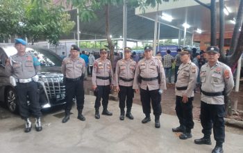 Polres Maros Kawal Pengamanan kampanye Calon Gubernur Sulsel Di Mandai