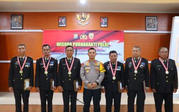 Gelar Wisuda Purna Bakti, Ini Pesan Kapolres Maros