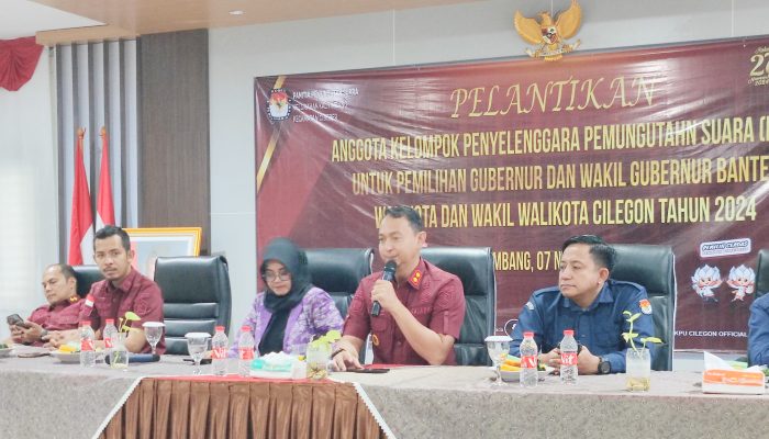 Jelang Pilkada 2024, KPPS Lapas Cilegon Dilantik dan Dibekali Bimbingan Teknis