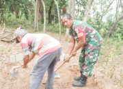 Babinsa Koramil 2307/Ciwandan, Karbak Pembangunan Jalan