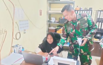 Babinsa Koramil 2302/Bojonegara, Puan Ter Mendata Angka Kelahiran