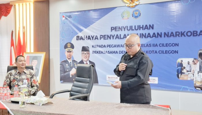 Sinergi Lapas Cilegon dan BNN Kota Cilegon Dalam P4GN