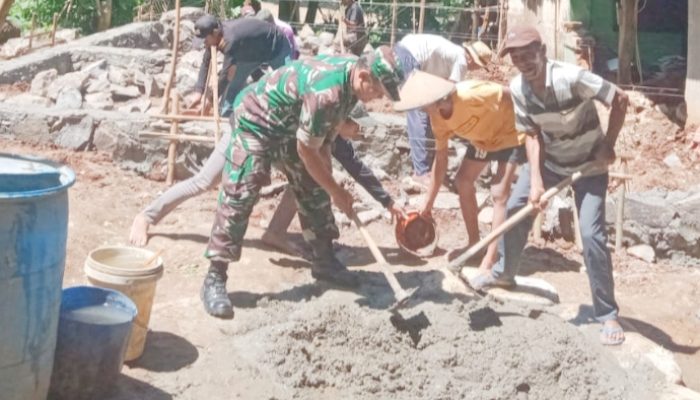 Babinsa Koramil 2306/Mancak, Karbak Pembangunan Rumah