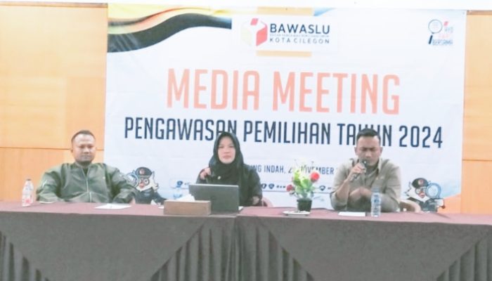 Bawaslu Kota Cilegon Gelar Meeting Media Pilkada 2024 : Diharapkan Dapat Memperkuat Pengawasan Pemilu Yang Jujur dan Adil