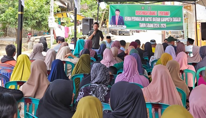 Serap Aspirasi Warga Desa Pala’lakkang-Galesong, Ketua DPRD Takalar Reses Masa Sidang Pertama