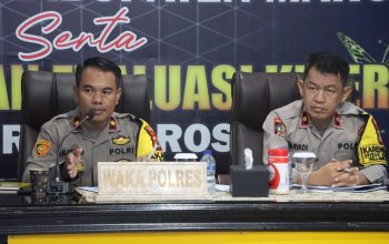 Gelar Rapat Internal Kesiapan Natal Dan Tahun Baru, Polres Maros Siapkan Rencana Pengamanan