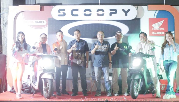 New Honda Scoopy, Dengan Konsep Totally Unique Berhasil Curi Perhatian Masyarakat Bangka Belitung