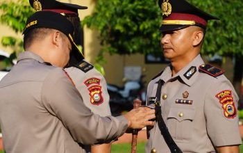 Gelar Serah Terima Jabatan Kapolsek Tanralili, Kapolres Maros : Jabatan Itu Amanah Dan Sifatnya Sementara