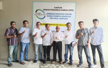 DPD LBH Suara Panrita Keadilan, Provinsi Lampung Siapkan Layanan Bantuan Hukum Gratis Bagi Masyarakat Kurang Mampu Di Dukung Oleh Dewan Pengurus Pusat.