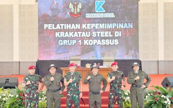 Krakatau Steel Laksanakan Pelatihan Bersama Kopassus : Krakatau Steel Sebagai Industri Strategis Mampu Menopang Industri Pertahanan Nasional