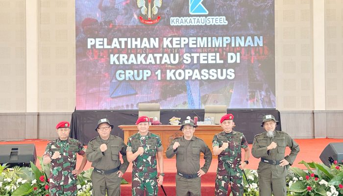 Krakatau Steel Laksanakan Pelatihan Bersama Kopassus : Krakatau Steel Sebagai Industri Strategis Mampu Menopang Industri Pertahanan Nasional