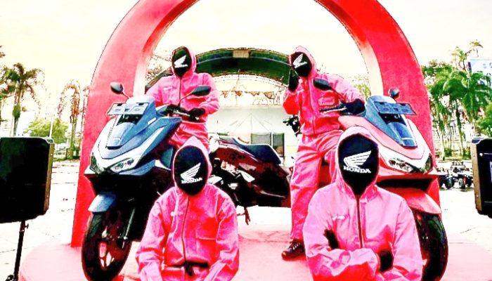 Hadirnya Squid Game di Pangkalpinang Buat Honda Babel Berhasil Jual Ratusan Motor Saat Pameran Honda PCX