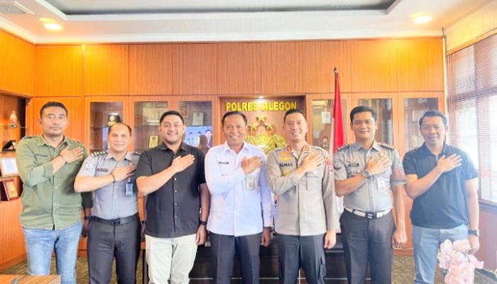 Kunjungan Kerja Hari ke-2, Kalapas Cilegon Apresiasi Dukungan Polres dalam Menjaga Keamanan