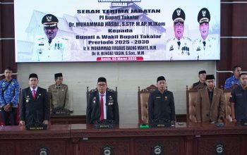 Sidang Paripurna DPRD Dalam Rangka Serah Terima Jabatan Bupati Takalar 