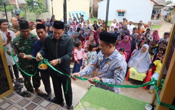 Wakil Bupati Takalar, Resmikan Masjid Nurul Baharuddin Soreang Baru 